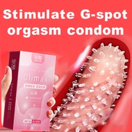 Hot sale 10pcs kondom berduri condom with spikes tahan lama spike condoms 100% Original 避孕套 安全套