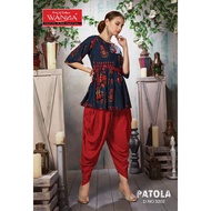 WP 002 Designer Kurti with Dhoti Pants