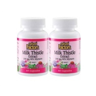 NATURAL FACTORS Milk Thistle Extract (2 x 60 Capsules)