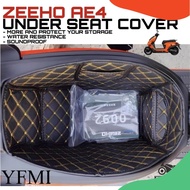 UNDER SEAT COVER ZEEHO AE4 AE 4 UNDER SEAT LINNER STORAGE LINING ACCESSORIES ACCESSORY MODIFIED MODI