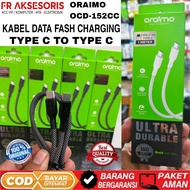 Data Cable TYPE C TO TYPE C 60w ORAIMO OCD-152CC Type C Cable Fashion Charging 3A 60w Type c to type