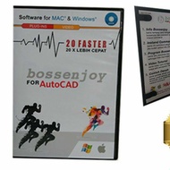AUTOLISP AUTOCAD BOSSENJOY VERSION 2019