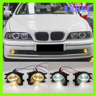 ERHGE ไฟตัดหมอกหน้ารถอะไหล่ไฟตัดหมอก LED ตัดหมอกพร้อมหลอดไฟ E39ชุดสำหรับ BMW 1999 2000 2001 2002 200