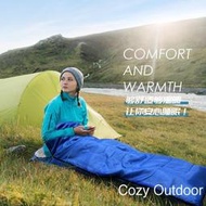 「Cozy Outdoor」睡袋 信封睡袋 露營睡袋 野營睡袋 戶外睡袋加厚 隔髒睡袋 中空棉冬季睡袋 便攜收納