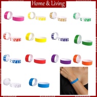 AOTO Paper Event Wristbands Arm Bands Event Bracelets for Event Party Clubs Concert