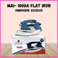 Micromatic MAI-1000A Automatic Flat Iron / Stainless Steel Flat Iron / Plantsa/Plantsa ng Damit