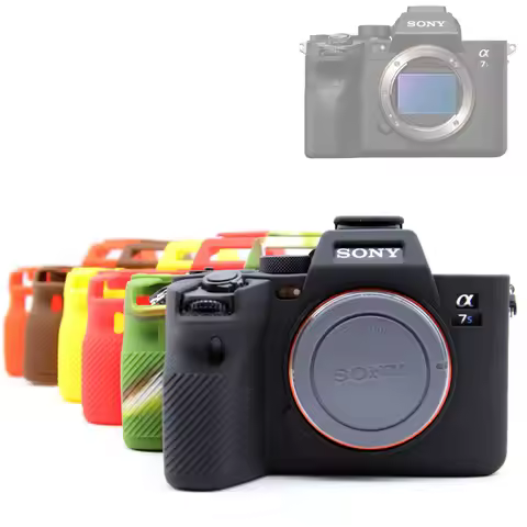 A7S III Rubber Silicone Case Body Cover Protector Frame Skin for Sony A7SIII A7S III ILCE-7SM3 A7S3 
