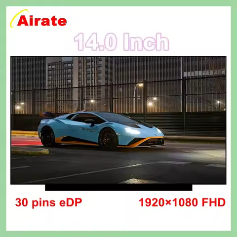 14" LP140WFA-SPD1 LP140WFA SPD1/SPC1/SPF2 NV140FHM-N48 Laptop LCD Screen Panel Matrix 1920*1080 FHD 
