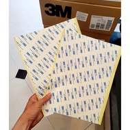 2 Sheets of A4 3M Heat Resistant Double Sided Tape 9448 (9448A)Leather and Camera Rubber Adhesive