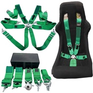 Racing Seat Belt 3Inch 6 Point Universal Nylon Sports Safety Harness Snap-In Seat Belt Sa “ Mabili