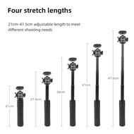 kissdumbo-SG COMETX Q-5 18.7-Inch Mini Desktop Tripod Extendable Selfie Stick with 360°Rotatable Bal