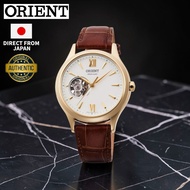 ORIENT Watch Women Automatic Mechanical Open Heart RN-AG0728S White Silver