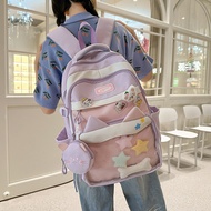 Japanese Style Badge Ita Bag Backpack Large Capacity Transparent Backpack for Girls, Cute Anime Ita 
