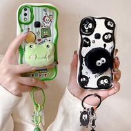 Casing Vivo Y85 Casing Vivo Y89 Casing Vivo V9  Coal Balls Phone Casing Cool Cartoon Three-dimension