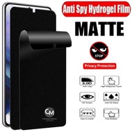 Anti-scratch Hydrogel spy matte privacy screen protector Samsung A05 A05e A05s