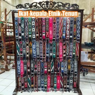 Kalimantan Dayak Ethnic Headband, Ethnic Woven Fabric