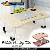 9bday Foldable Laptop Table / Portable Table with Cup Holder Lipat Table