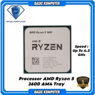AMD RYZEN PROCESSOR 5 3600 3.6 GHz CPU SOCKET AM4 TRAY