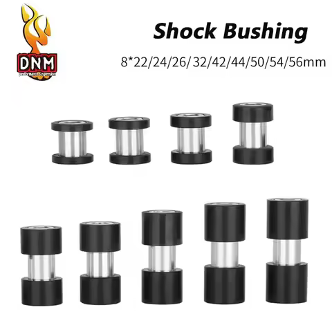 2 PCS Rear Shock Bushing for DNM EXA FORM Bicycle Shock Absorber 22/24/26/32/42/44/50/54/56mm Bushin