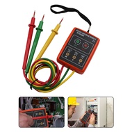 SM852B Portable 3 Phase Rotation Tester Phase Sequence Indicator 60-600V AC Phase Detector Meter