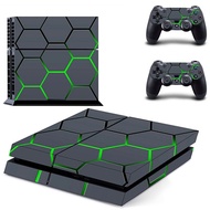 Geometric Skin Sticker For PS4 Playstation 4 Console Controller Decal Set
