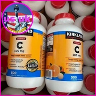VITAMIN C KIRKLAND 500 mg 500 Viên - KẸO NGẬM C - HÀNG MỸ CHÍNH HÃNG date 4/2024