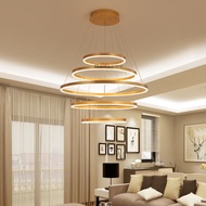 LOWEST-PRICE COD Lampu Gantung Ring LED 6RIRING 3RING D.120cm GOLD