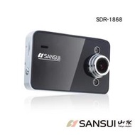 【SANSUI山水】120度廣角鏡頭行車記錄器 HD720P 防撞偵測(SDR-1868)