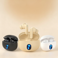 D56 TWS Bluetooth Earbuds Noise Reduction LED Display Touch Control Heavy Bass Gaming Headset with M