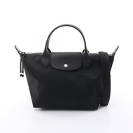 【二手】瓏騖 Le Pliage Energy STOPL1512HSR001 黑色帆布皮革 Le Pliage EnergyTOP