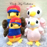 🔥Ready Stock🔥 45/35cm DiDi and Friend Doll Stuffed toys Plush Toy Anak Patung DIDI NANA Valentine Birthday Gift 鸭子公仔