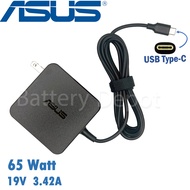 Asus Adapter ของแท้ Asus 20V/3.25A 65W หัว Jack USB Type-C สายชาร์จ เอซุส อะแดปเตอร์ สายชาร์จ Asus