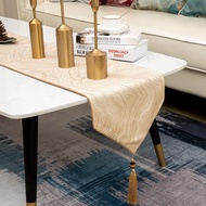 Golden Table Runners Modern Satin Table Runner Track On The Table Nordic Table Track Elegant Table R