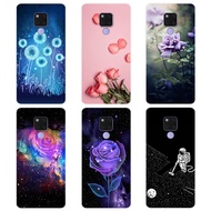 HUAWEI Mate 20 X Printed Case Cartoon Back Cover For HUAWEI Mate 20 X Soft Silicone TPU Case For HUAWEI Mate 20 X