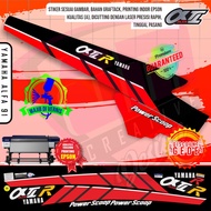 Yamaha Alfa 91 Striping, Yamaha Alfa glossy lamination, cutting sticker, Alfa Striping, Yamaha 90 em