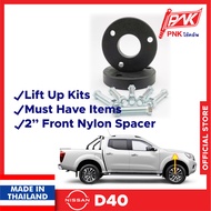 Front/Rear Suspension Shock Absorber Lift Up Kit 2 Inch Strut Spacer Rear Block 4x4 - Nissan Navara 