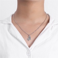 【Barista】 5-piece Fashion Best Friend Forever and Ever Pendant Zinc Alloy Metal BFF Necklace Friends