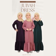 jubah muslimah murah baju perempuan muslimah dress kanak kanak perempuan muslimah (SIZE 2 TO 12)