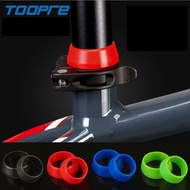TOORE 1PCS Bicycle Seat Post Rubber Ring Dust Cover Silicone  Mountain Bike Seatpost Waterproof Cover  Bike Accessories