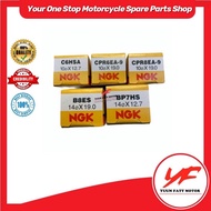 NGK SPARK PLUG C6HSA BP7HS B8ES CPR6EA-9 CPR8EA-9 YAMAHA HONDA EX5 DREAM KRISS LC135 Y15ZR Y16ZR RS1