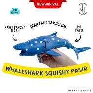 [HAPPYJJ]SQUISHY Whale New MODEL JUMBO Size 30x10 CM