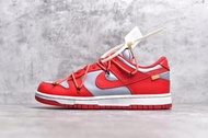 Off-White x Dunk Low 'University Red'