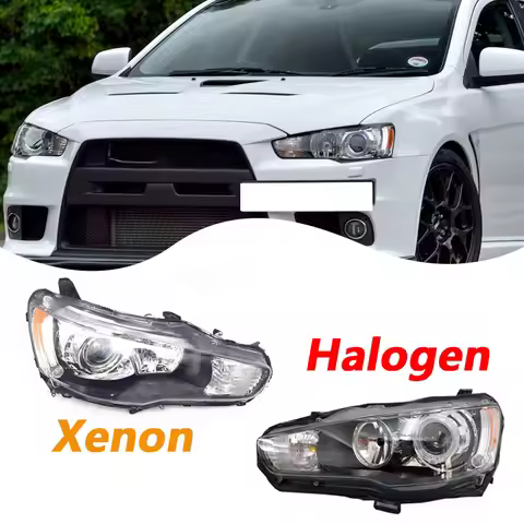 Headlight Without Ballast For Mitsubishi Lancer Evo 10 FORTIS Gt CX CY CZ 2007-2019 LHD HID Turning 