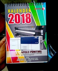 Kalender Meja Duduk 2018 Foto Custom (1 bulanan) bisa bikin satuan
