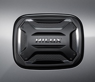 644. (ของแท้) PC403-0K01H ชุดตกแต่งฝาถังน้ำมันโครเมียม Fuel Lid Cover BC Narrow ไฮลัก วีโว่ Hiluk R