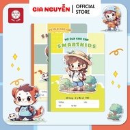 Gia Nguyễn - HẢI TIẾN Vở ô ly Smartkids 4 ô ly Cao cấp - Chống lóa (48 trang) Lốc 10 quyển