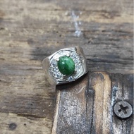 Tsavorite (Green Garnet) Batu Permata Asli Cincin Perak Tsavorite (Green Garnet) Natural Gem Gemston