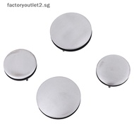 factoryoutlet2.sg 2Pcs Sink Tap Hole Cover Kitchen Faucet Hole Cover Stainless Steel Hot