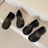 bata official store loafer Mary Jane tebal memakai kasut seragam jk