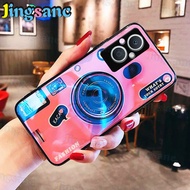 Jingsanc Ốp Điện Thoại Cho OPPO Reno 8Z 5G/7Z 5G/Reno 7 Pro 5G Ốp Lưng Bảo Vệ TPU Mềm Máy Ảnh Ánh Sá